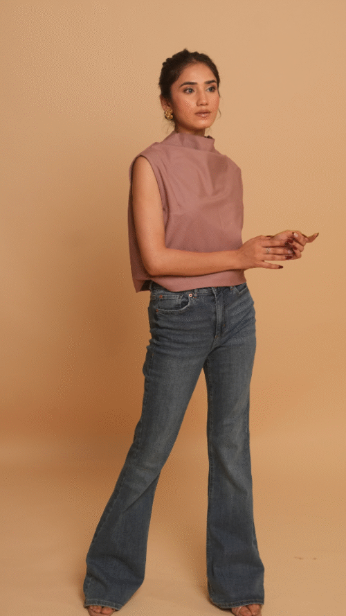 High Neck Top