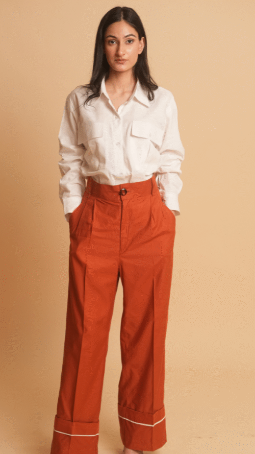 High Waisted Trousers