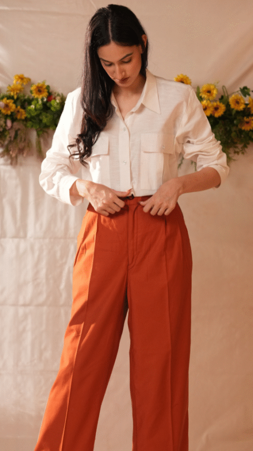 High Waisted Trousers