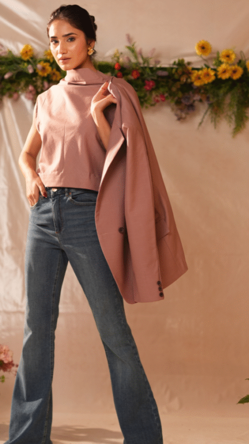 High Neck Top